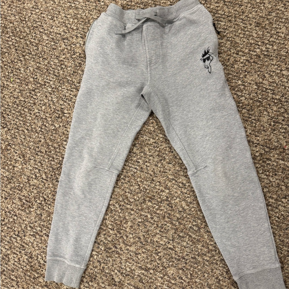 Goat USA Gray Kids Jogger Pants size medium